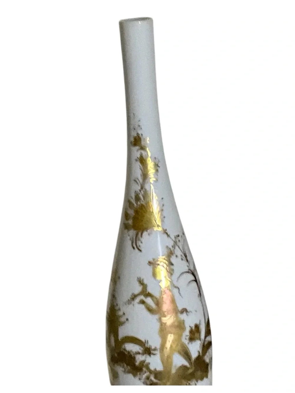 Vintage Rosenthal Studio Linie 100th Anniversary Gold Figural Vase Germany